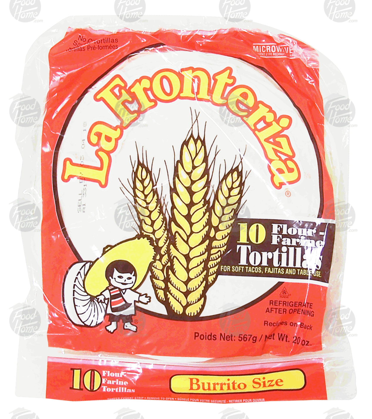 La Fronteriza  flour tortillas, burrito size Full-Size Picture